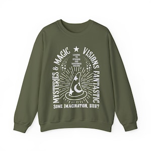 Fantasmic Some Imagination Gildan Unisex Heavy Blend™ Crewneck Sweatshirt (AS54) Bild 7