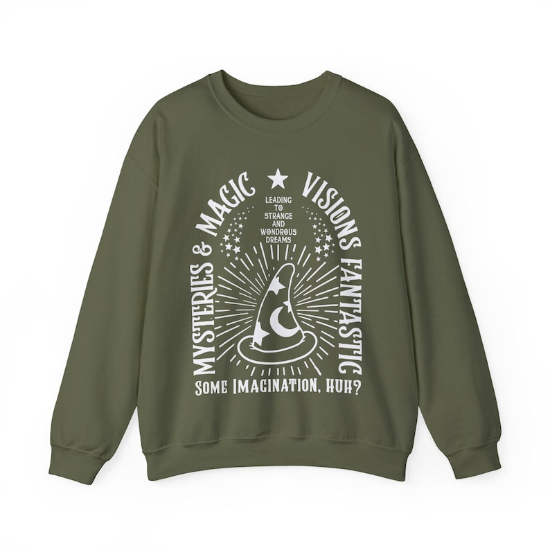 Fantasmic Some Imagination Gildan Unisex Heavy Blend™ Crewneck Sweatshirt (AS54) Bild 7