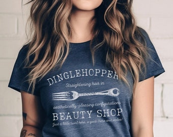 Dinglehopper Beauty Shop Aesthetically Pleasing Configurations Adult Unisex Short Sleeve Jersey T-Shirt (AT402)