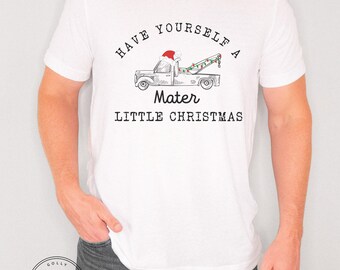 Have Yourself a Mater Little Christmas Adult Bella Canvas Unisex T-Shirt (AT32)