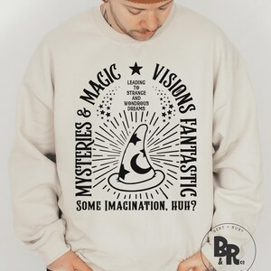 Fantasmic Some Imagination Gildan Unisex Heavy Blend™ Crewneck Sweatshirt (AS54) Bild 2