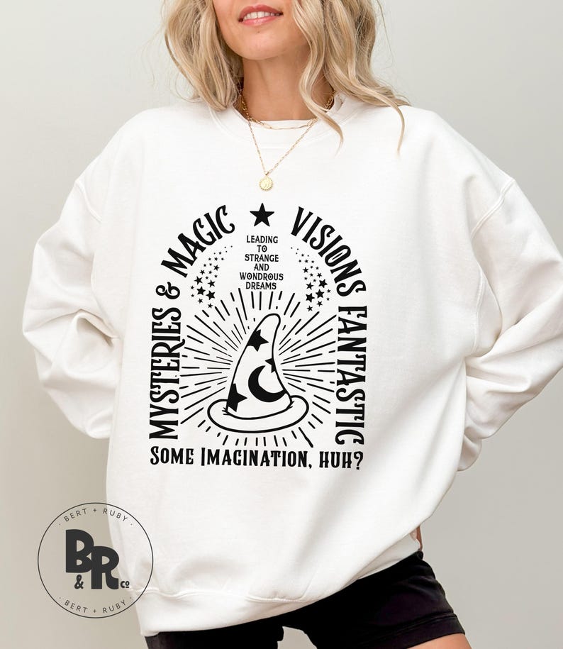 Fantasmic Some Imagination Gildan Unisex Heavy Blend™ Crewneck Sweatshirt (AS54) Bild 4
