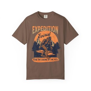 Expedition Everest Legend of the Yeti Adult Unisex Garment-Dyed Comfort Colors™ T-Shirt (ACCT117) zdjęcie 5