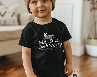 Main Street Duck Society Toddler Bella Canvas Unisex Short Sleeve T-Shirt * Main Street Ducks Co  (TT53)