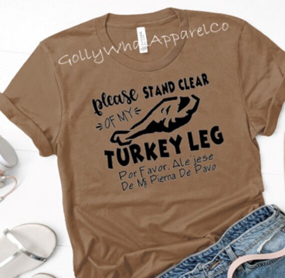 disney turkey leg shirt
