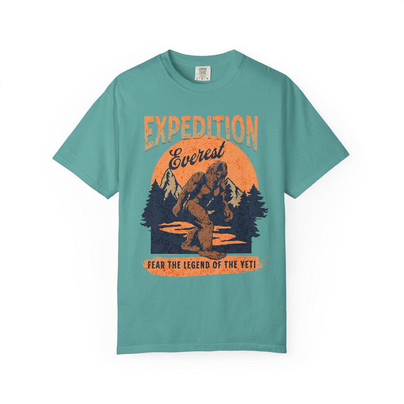 Expedition Everest Legend of the Yeti Adult Unisex Garment-Dyed Comfort Colors™ T-Shirt (ACCT117) zdjęcie 14