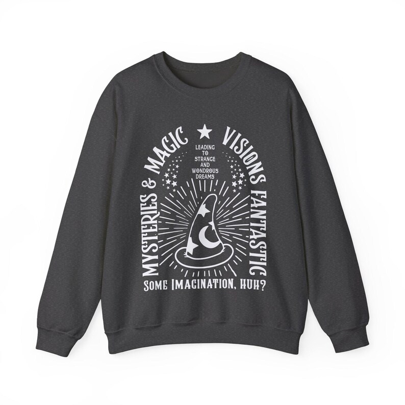 Fantasmic Some Imagination Gildan Unisex Heavy Blend™ Crewneck Sweatshirt (AS54) Bild 11