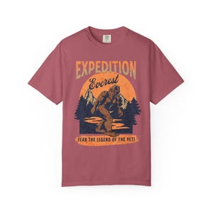 Expedition Everest Legend of the Yeti Adult Unisex Garment-Dyed Comfort Colors™ T-Shirt (ACCT117) zdjęcie 19