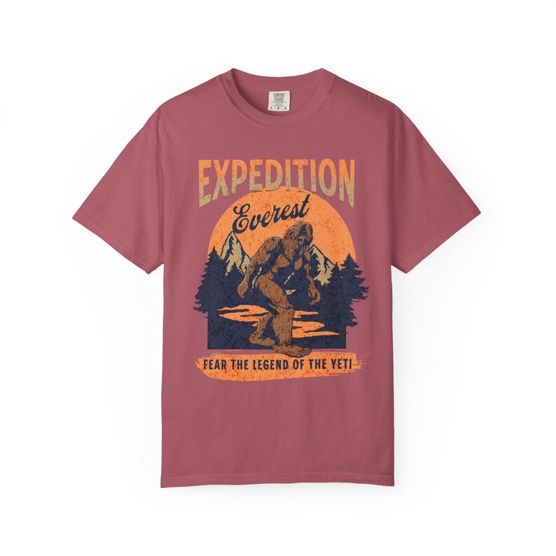 Expedition Everest Legend of the Yeti Adult Unisex Garment-Dyed Comfort Colors™ T-Shirt (ACCT117) zdjęcie 19