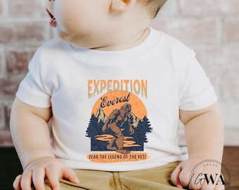 Expedition Everest Legend of the Yeti Infant Unisex Short Sleeve Jersey T-Shirt (IT117)