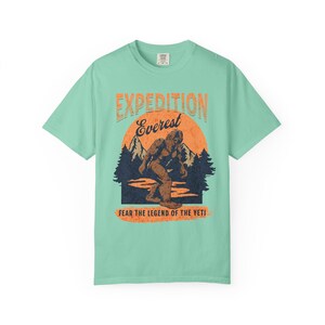 Expedition Everest Legend of the Yeti Adult Unisex Garment-Dyed Comfort Colors™ T-Shirt (ACCT117) zdjęcie 12