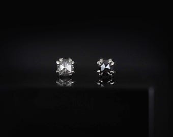 Kai • 14K White Gold 2.5mm Rose Cut Diamond Threadless End