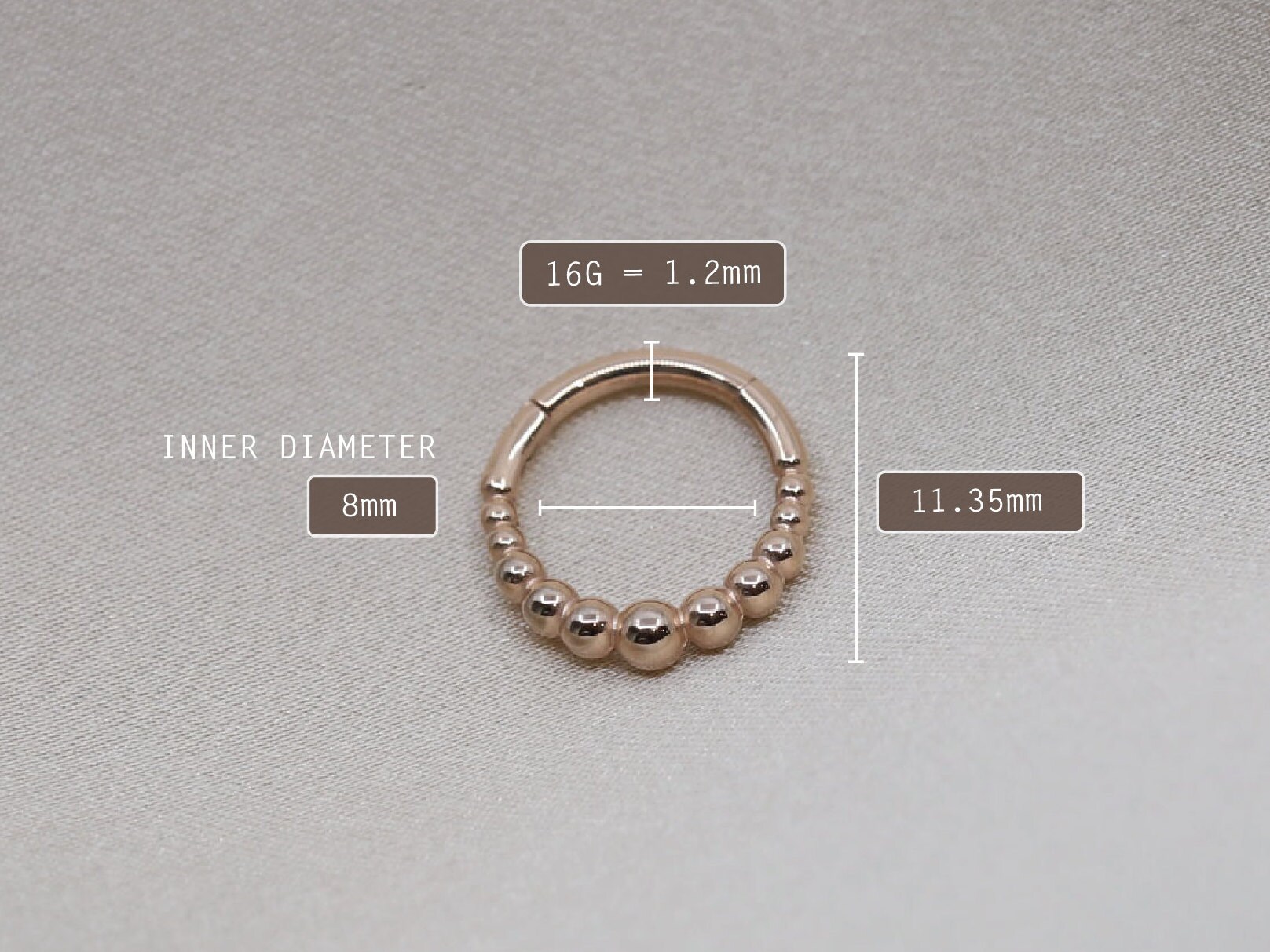 Cartilage clicker hoop Clearance