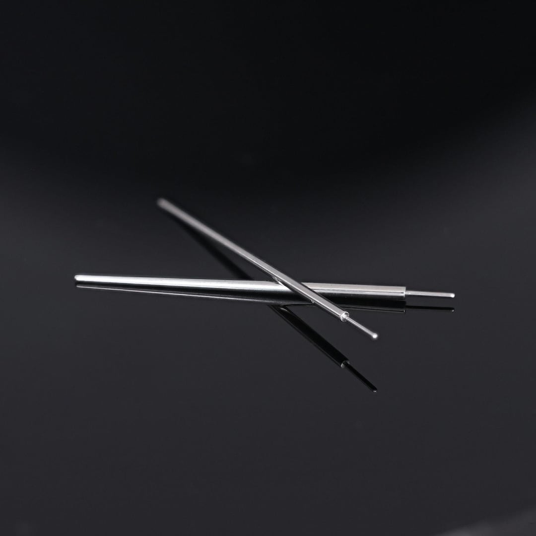 Pin Inset Threadless Insertion Pin Tool • 316L Steel Jewelry Insertion Aid (16G ...