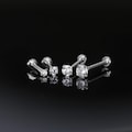 16G 18G 20G • Tiny Threadless Push Pin Labret Stud • 1.5mm - 3mm Cartilage earring •Tragus • Flat Back Earring • Forward helix • Nose Stud