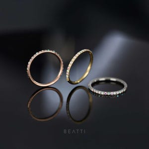 NEW ‣ 18G / 20G Magical Iridescent Clicker • Fire White Opal + Rainbow CZ Hinged Clicker Hoop • Opal Seamless Hinged Hoop Earring