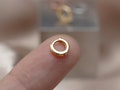 NEW • 4.5mm SUPER TINY Cartilage Hoop • 6mm Cartilage Hoop • 14K Gold Plated • 925 Silver Huggie Hoop • Tiny Helix Hoop