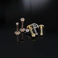 16G/18G/20G • Tiny Ball Threadless Push Pin Labret Stud • 2mm/2.5mm/3mm Cartilage earring •Tragus stud • Flat Back • Forward helix