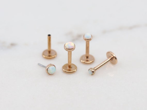 Celestial Crystal Push Pin Flat Back Earring