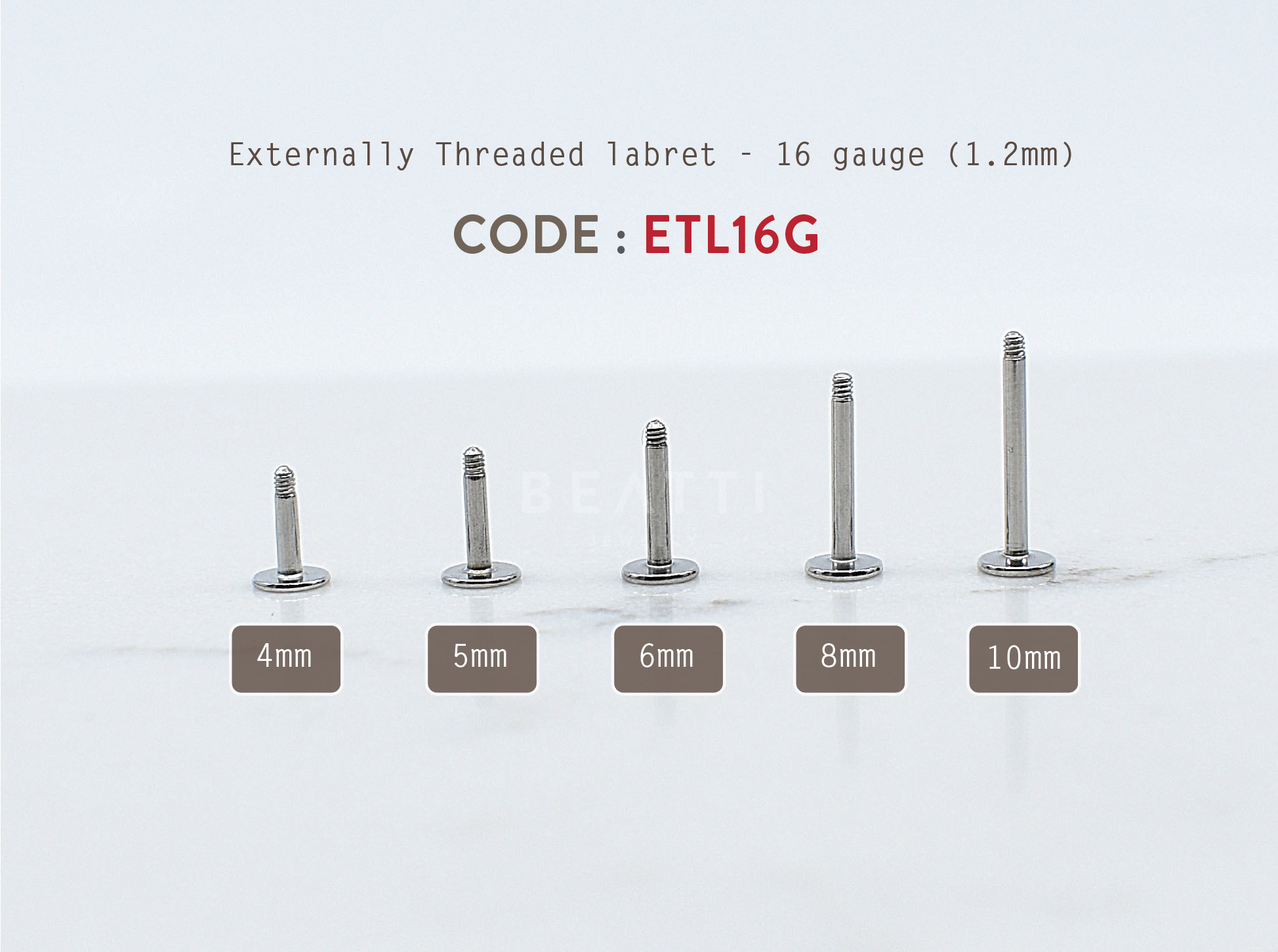 Parts and Back Replacements Piercing Parts Replacement Bars Etsy