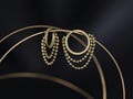 Surgical Steel Chain Clicker Hoop • Double Chain Helix Septum Piercing