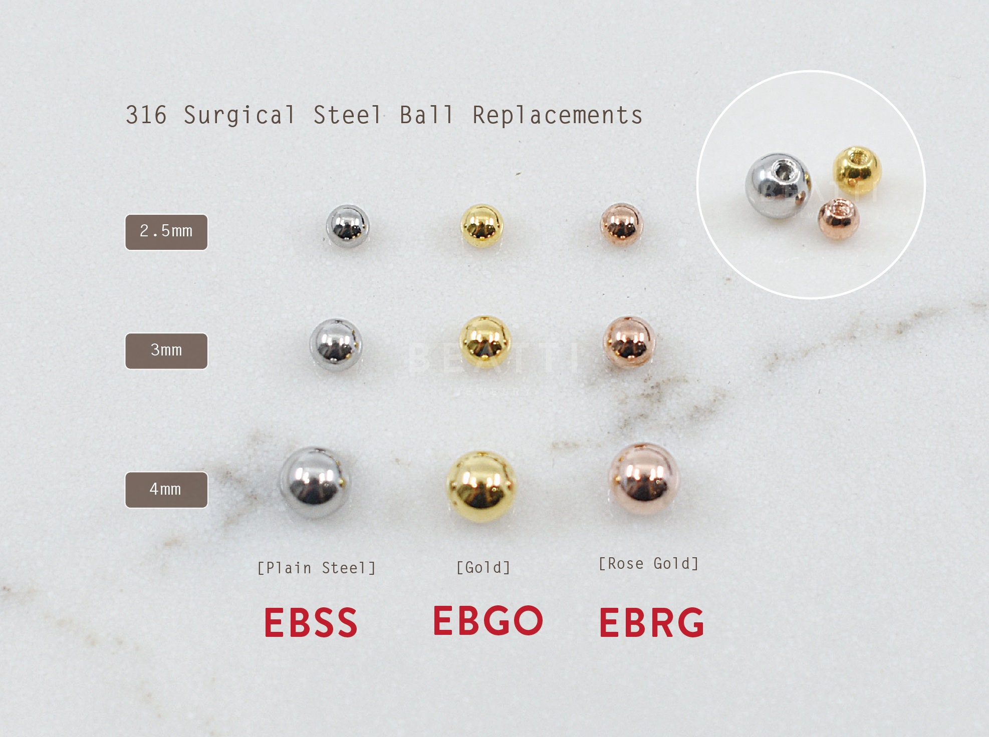 Parts and Back Replacements Piercing Parts Replacement Bars Etsy