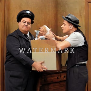 Custom DIGITAL DOWNLOAD Colorized Digital Photo Painting of Legendary Actor Jackie Gleason - The Honeymooners - A Dog&#39;s Life