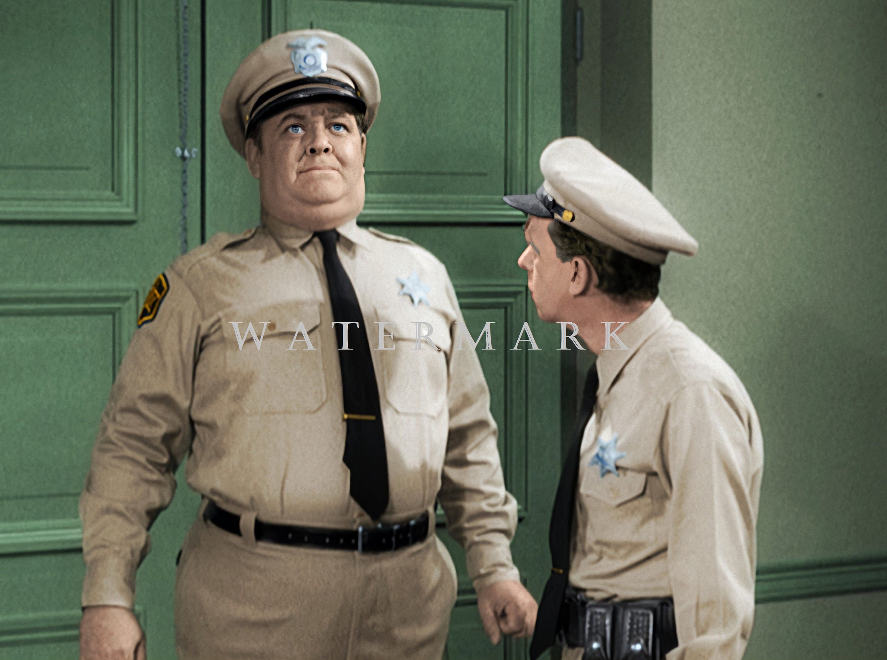 The Andy Griffith Show DIGITAL DOWNLOAD Custom COLORIZED Digital Photo Otis the Deputy - Etsy