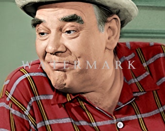 The Andy Griffith Show Custom colorized DIGITAL DOWNLOAD Photo - Uncle Ollie