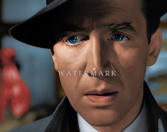 Custom DIGITAL DOWNLOAD Colorized Digital Oil Painting from the Classic Christmas Movie It's a Wonderful Life