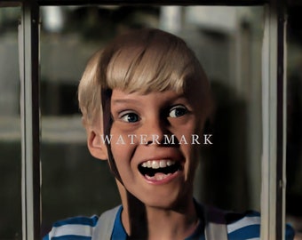 Dennis the Menace - Jay North - Joseph Kearns - Jeannie Russell - Billy Boyd Custom Colorized Digital Photo Painting DIGITAL DOWNLOAD