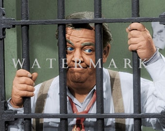 The Andy Griffith Show DIGITAL DOWNLOAD Custom COLORIZED Digital Photo - Otis Campbell