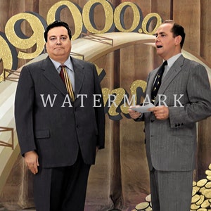 Custom DIGITAL DOWNLOAD Colorized Digital Photo Painting of Legendary Actor Jackie Gleason - The Honeymooners 99,000 Answer
