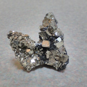 Thumbnail-Sized Pyrite Cluster with Sphalerite 3354xg