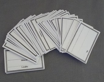 50 - Mineral Identification Labels 161x