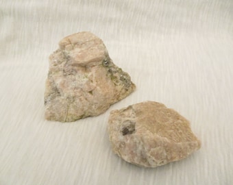 2 - Cabinet-Sized Muscovite Mica In Feldspar With Smoky Quartz 9502x