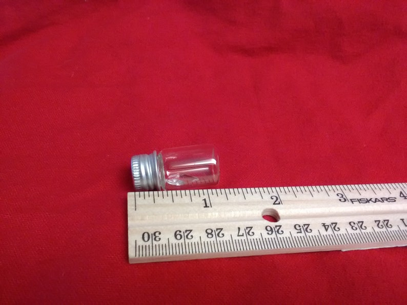 Tabular Herkimer Diamond With Glass Jar