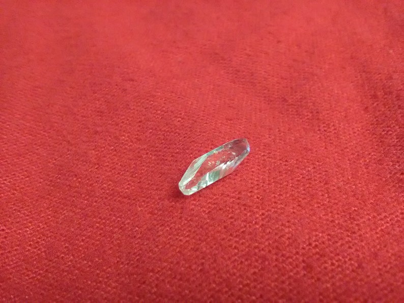 Tabular Herkimer Diamond With Glass Jar