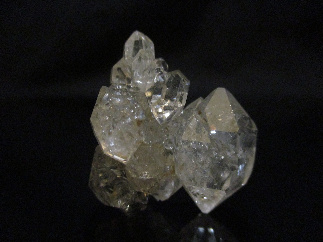 ハーキマーダイアモンド大粒クラスター 親指サイズのハーキマーダイヤモンドクラスター 7385x - Etsy 日本