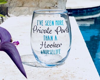 17 oz Stemless Wine Glass Funny Two Sided Good Day Bad Day Dont Even Ask RN Registered Nurse MIP SYNCHKG083999 17 oz Stemless Wine Glass Funny Two Sided Good Day Bad Day Dont Even Ask RN Registered Nurse MIP SYNCHKG083999