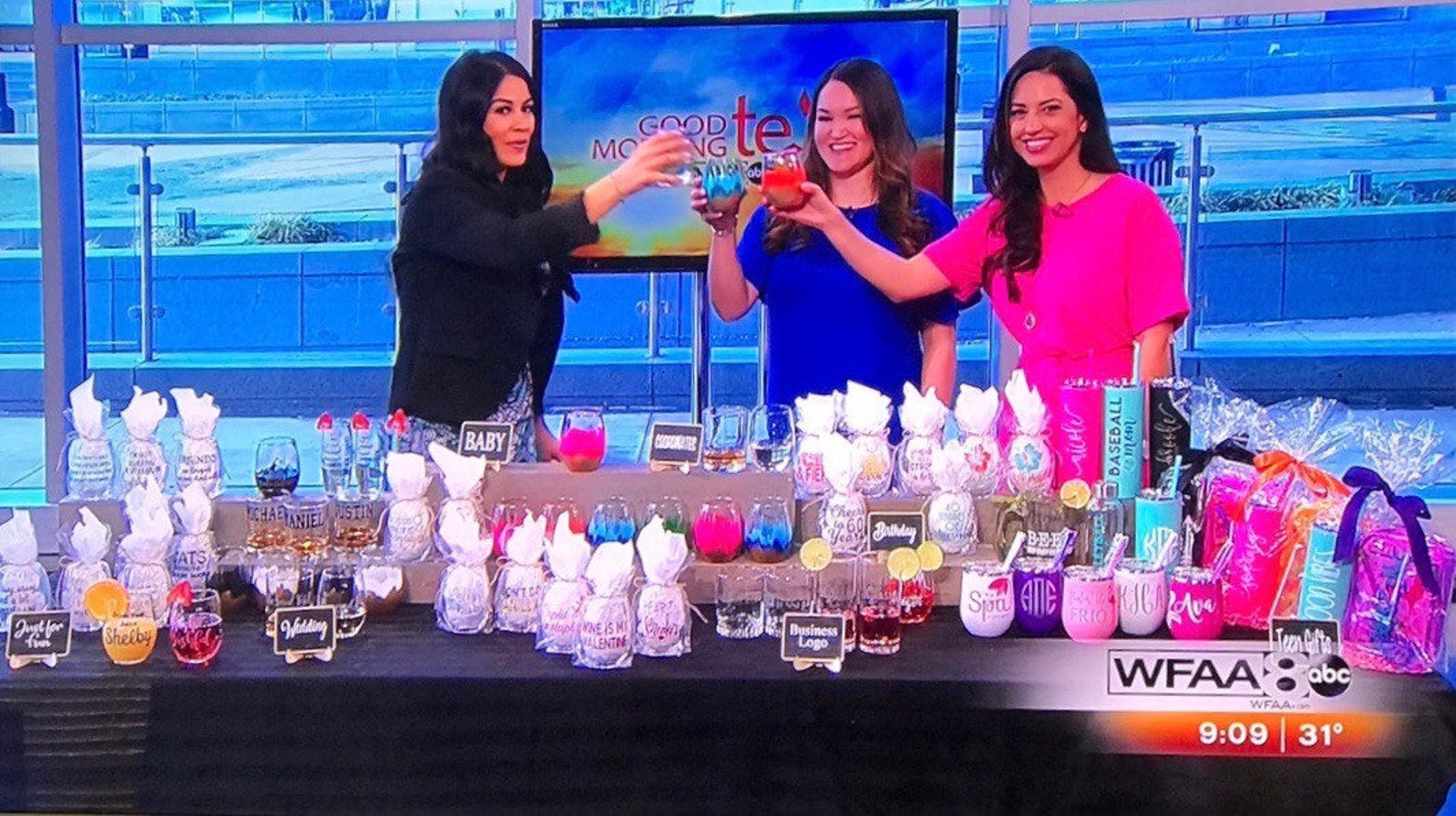 My Colors Are Blush and Bashful Stemless Wine Glass Steel Etsy