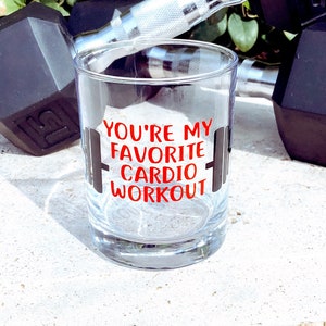 Funny Fathers day gift for him, funny gift for husband, whiskey gift for him, funny gift for athlete, whiskey glass for athlet