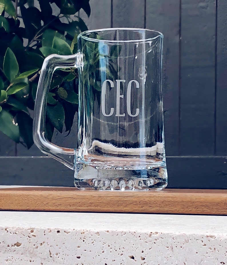 Personalized Beer Mug Monogram beer mug custom beer mug Etsy