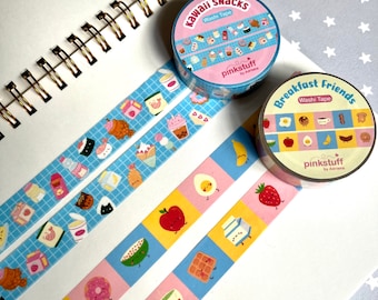 Kawaii Foods Washi Tapes