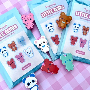 Little Bears Mystery Dyed Enamel Pin Blind Bag Series 1