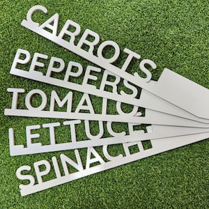 Metal Plant Markers - 12&quot; Heavy Duty