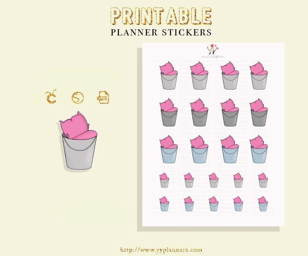 Printable Bad Day Planner Stickers Embarrassed Stickers Ugh - Etsy