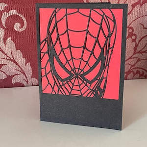 Fichier SVG de carte Spiderman