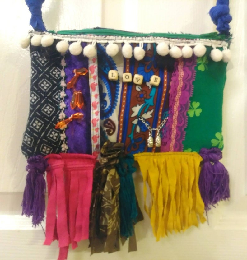 Colorful gypsy bag