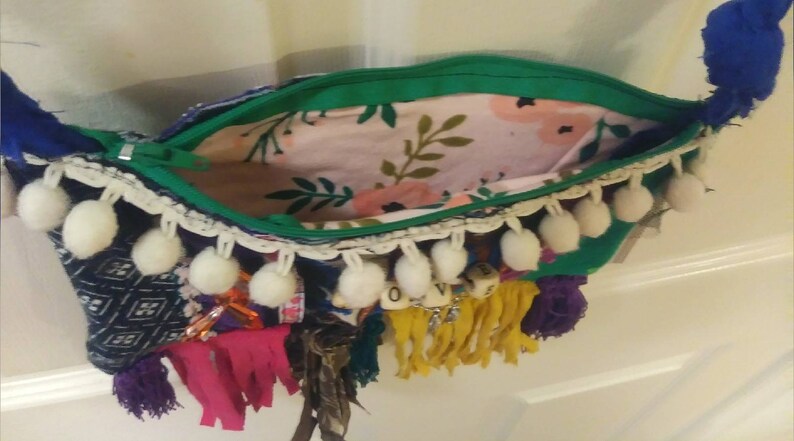 Colorful gypsy bag